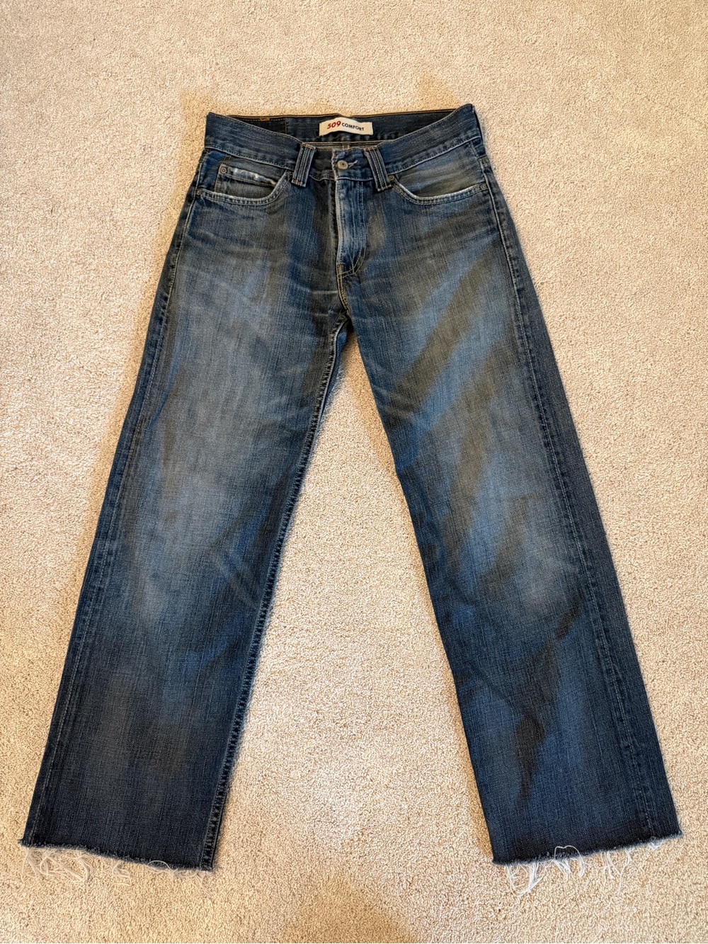 Levi's 509 Dark Blue Straight Jeans